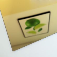 Płyta Plexi xt lustro złote 3mm 2000x1000