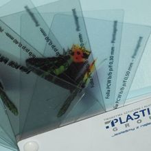 Folia PCW (ark.) b/b p/f 0,50 mm 1,00x1,40 m - Plaprint Standard