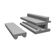 Klip + wypełniacz   cięte   SCM 0200  40mm