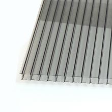 Poliwęglan komorowy UV  szary transparentny 10mm/2 2100x6000