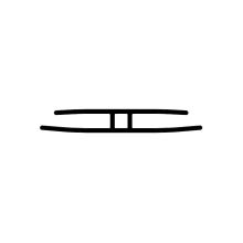 Profil PC typ H 10mm b/b dl. 2000mm