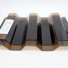 Plyta PC Marlon CS trapez 76/18 brąz transp. 0,75mm 1060x2000